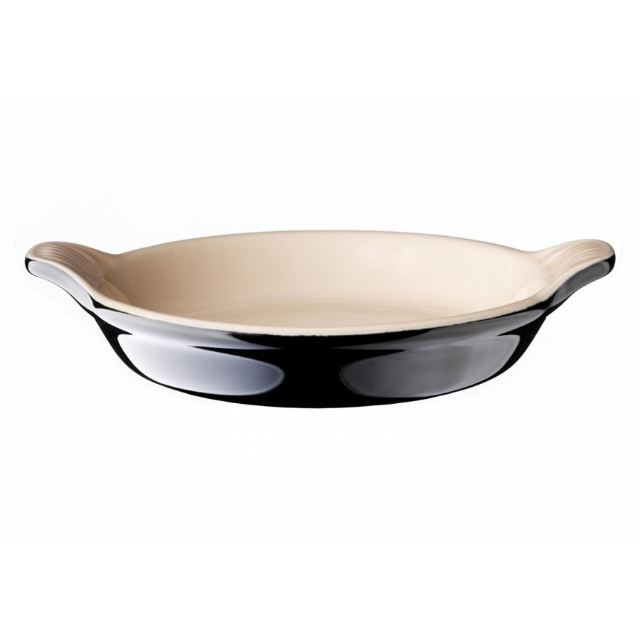 Le Creuset Heritage Créme brûlée 13 cm, Sort