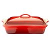 Le Creuset Heritage Fad m. Lg 33 cm/3,8 L, Cerise
