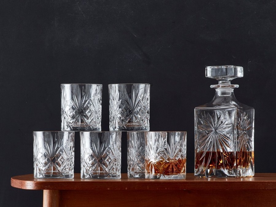 Lyngby Glas Melodia Whiskyst 7 Dele