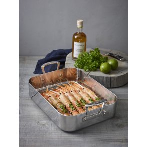 Scanpan Fusion 5 Bradepande 35x24 cm, Aluminium