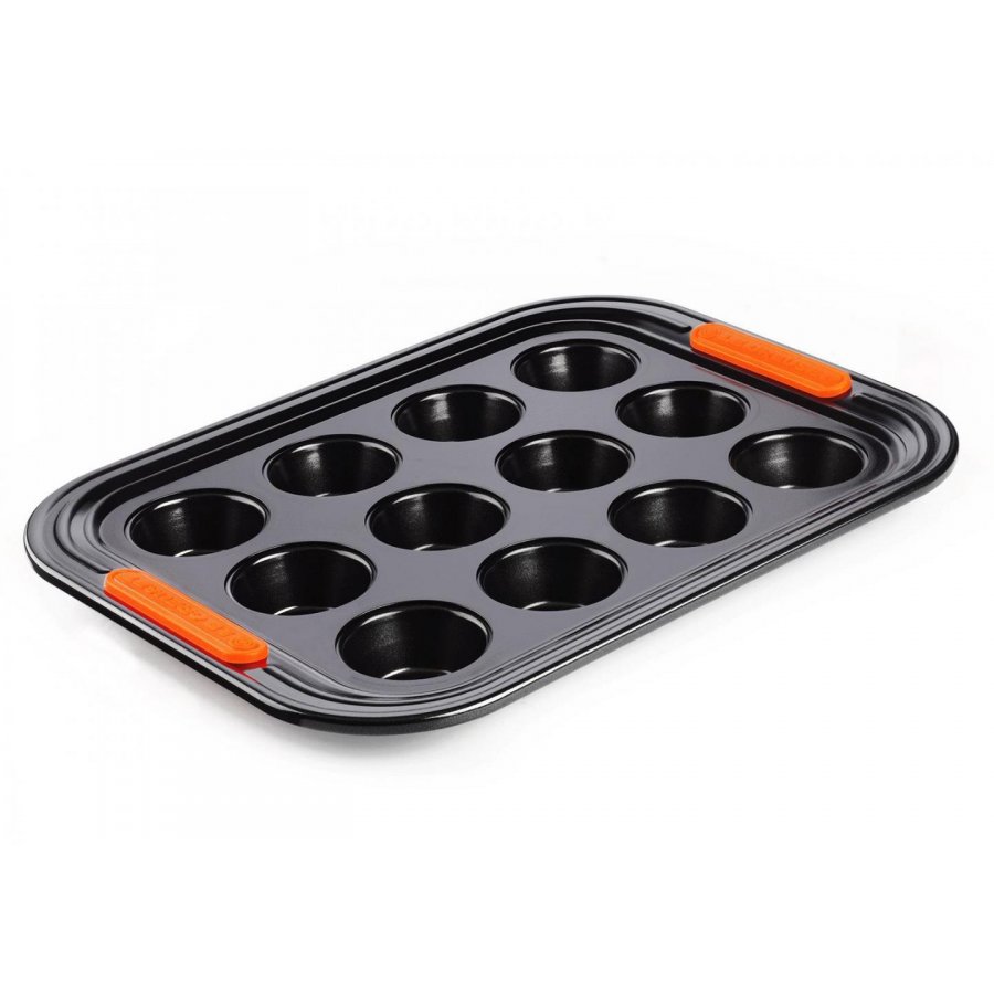 Le Creuset Muffinform m. Non-stick Mini 12 stk