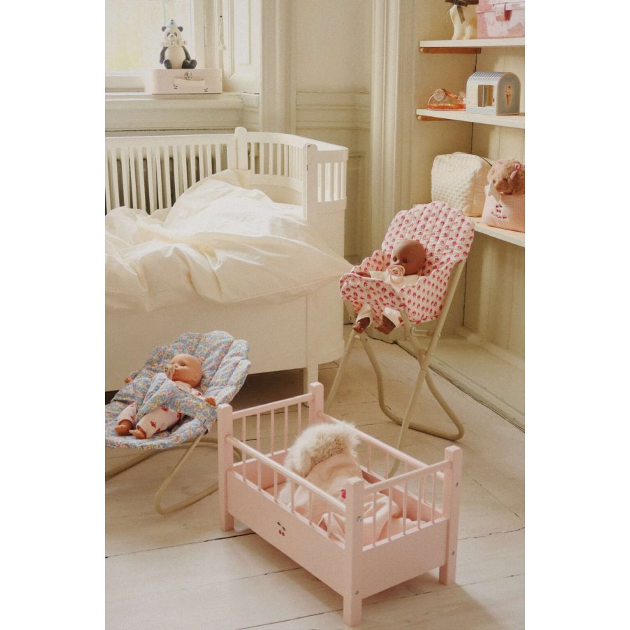 Konges Sljd Puppenbett 46cm, Pink