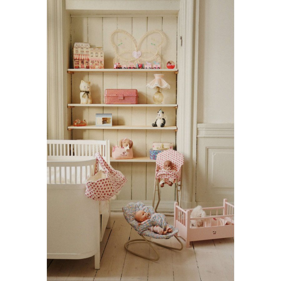 Konges Sljd Puppenbett 46cm, Pink