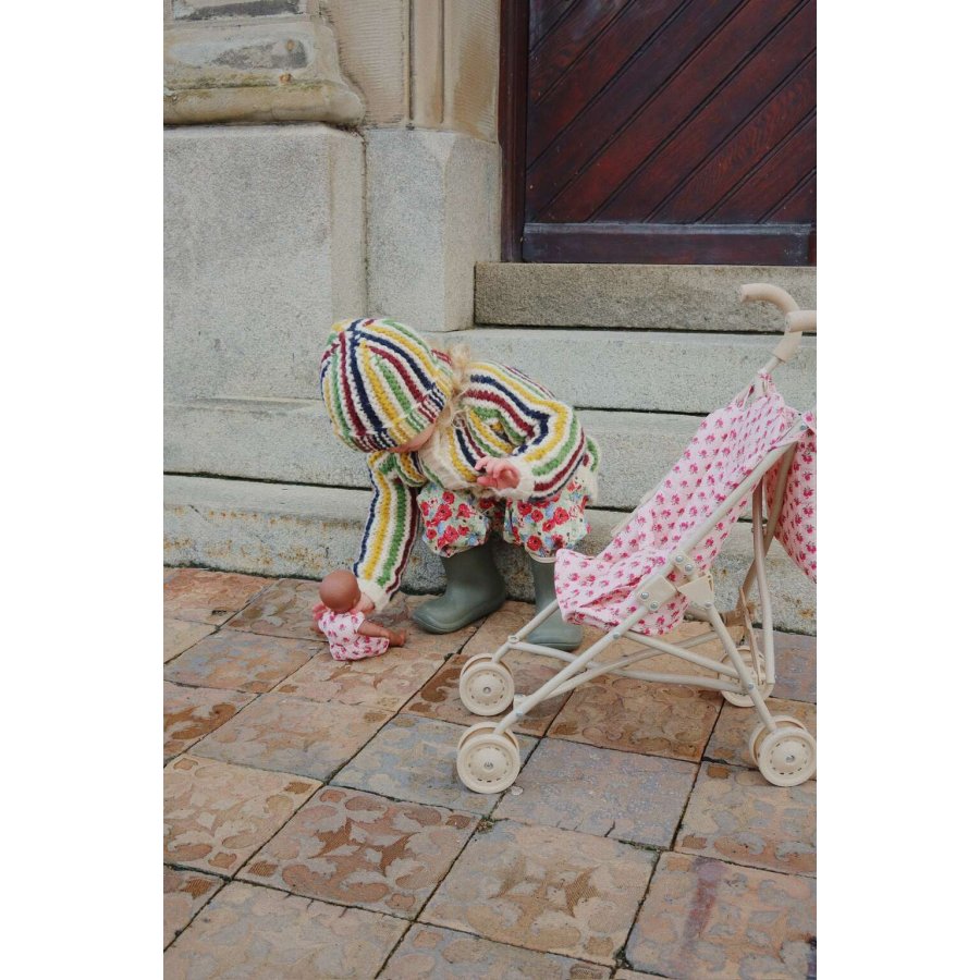 Konges Sljd Dukkeklapvogn 57 cm, Rosie Rose