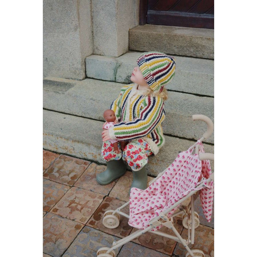 Konges Sljd Dukkeklapvogn 57 cm, Rosie Rose