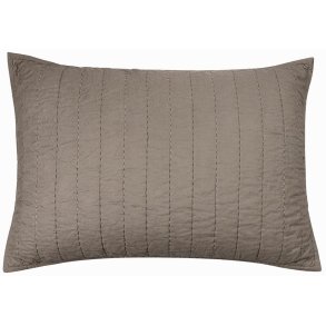 MOUD Home Senses Quiltet Pudebetr�k 50x70 cm, Brun