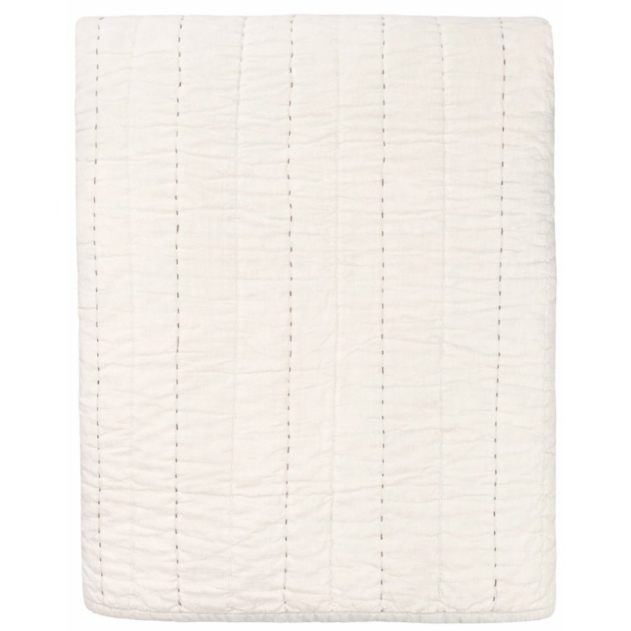 MOUD Home Senses Gewatteerde Bedsprei 260x260 cm, Beige