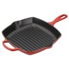 Le Creuset Signature Grillpande 26 cm, Cerise