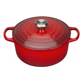 Le Creuset Signature Gryde 26 cm/5,3 L, Cerise