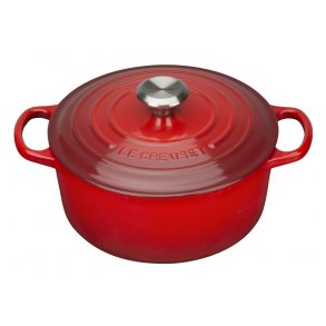 Le Creuset Rund gryde 34 cm/12 L, Cerise Rd