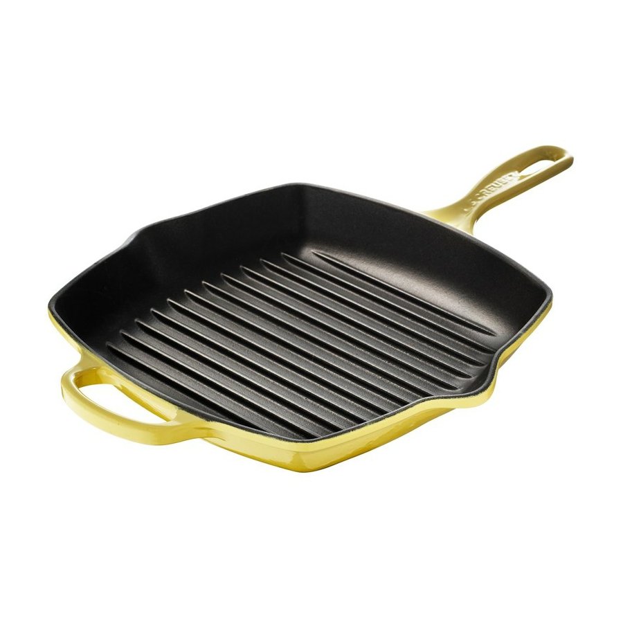 Le Creuset Kvadratisk Grillpande 26 cm, Soleil