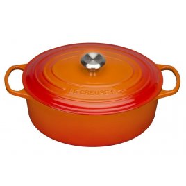 Le Creuset Signature Oval Gryde 27 cm/4,1 L, Volcanic