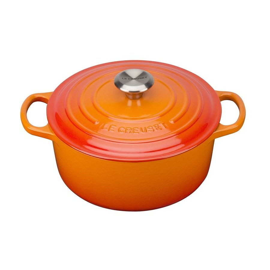 Le Creuset Signature Gryde 24 cm/4,2 L, Volcanic