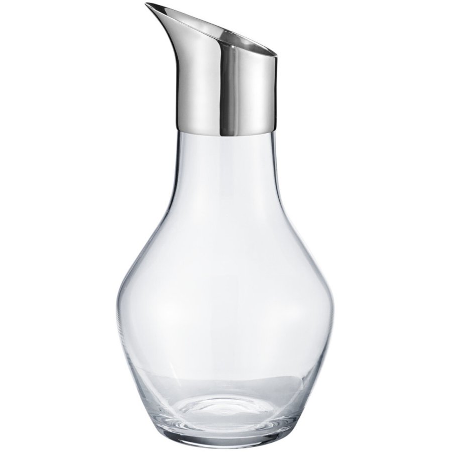 Georg Jensen Sky Wasserkaraffe 1,5 L, Glas/Stahl