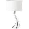 Georg Jensen Cobra Tischleuchte H46 cm, Stahl glnzend/Wei