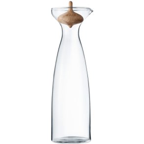 Georg Jensen Alfredo Glaskaraffe 1 L, Eiche