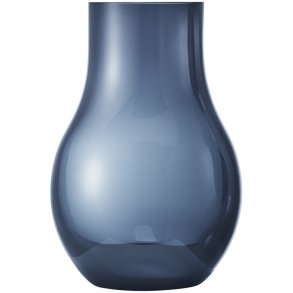 Georg Jensen Cafu Vase 21,6 cm, Blå glas