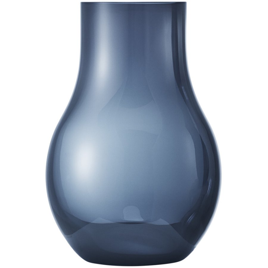 Georg Jensen Cafu Vase 21,6 cm, Bl glas