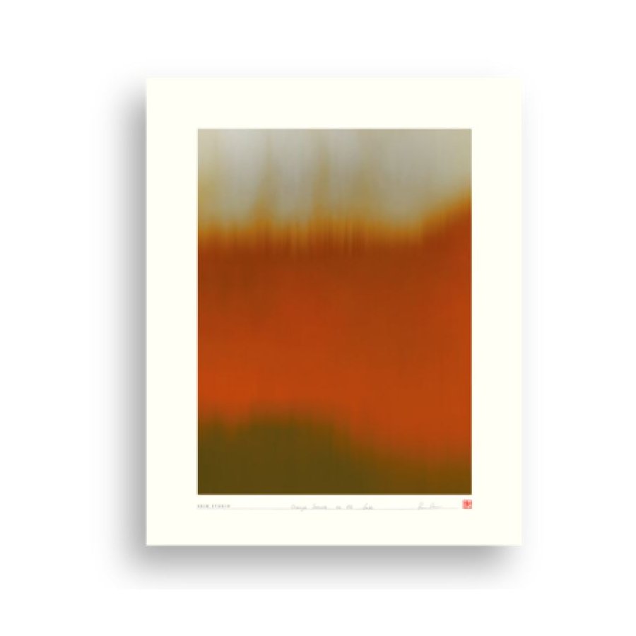 Hein Studio Art Print Collection 2041 Orange Sunrise no. 02 40x50 cm, Orange