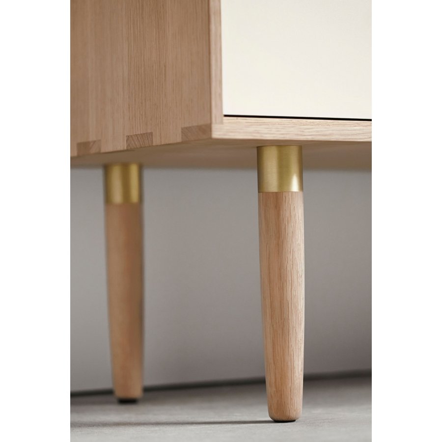 Andersen Furniture S3 skab Farvede fronter, Eg sbe krop