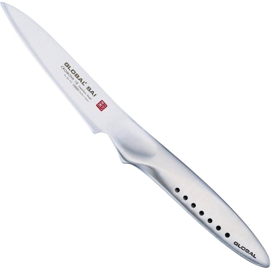 Global SAI-F01 Skr�llekniv 9 cm, Smedet St�l
