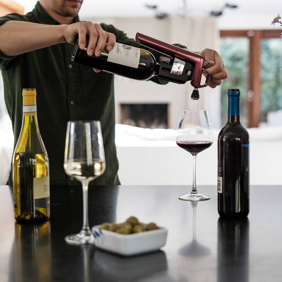 Coravin Timeless Six+ Vinbevaringssystem, Burgundy