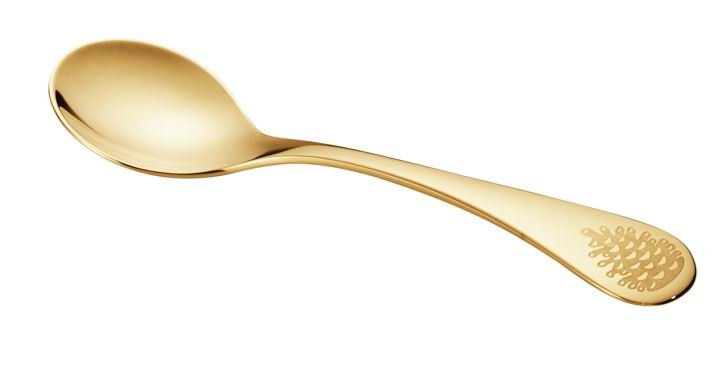 Georg Jensen Juleske 2023 15,2 cm, Guld