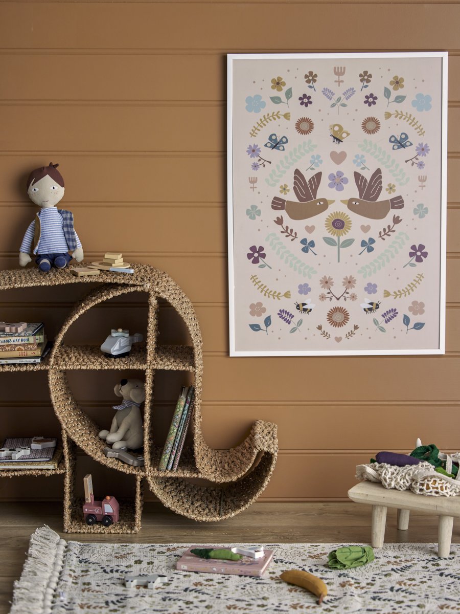 Bloomingville Mini Neela Taburet 14 cm, Paulownia tr