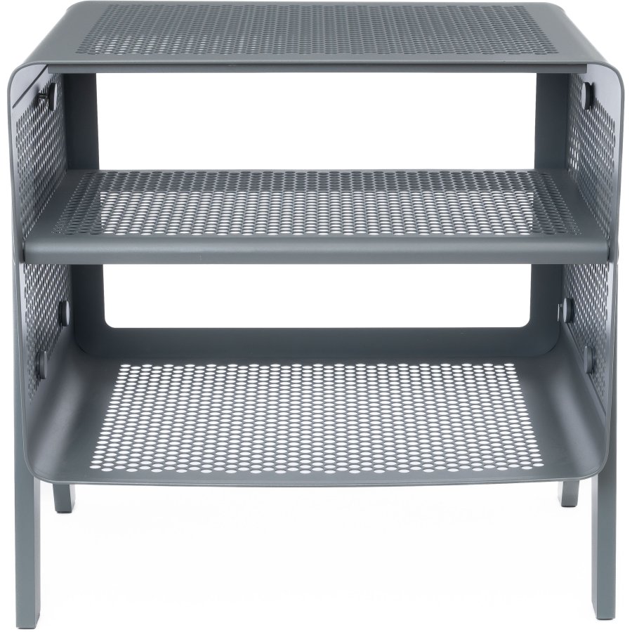 Tica Copenhagen Schuhregal 52x35x50 cm, Stahlgrau