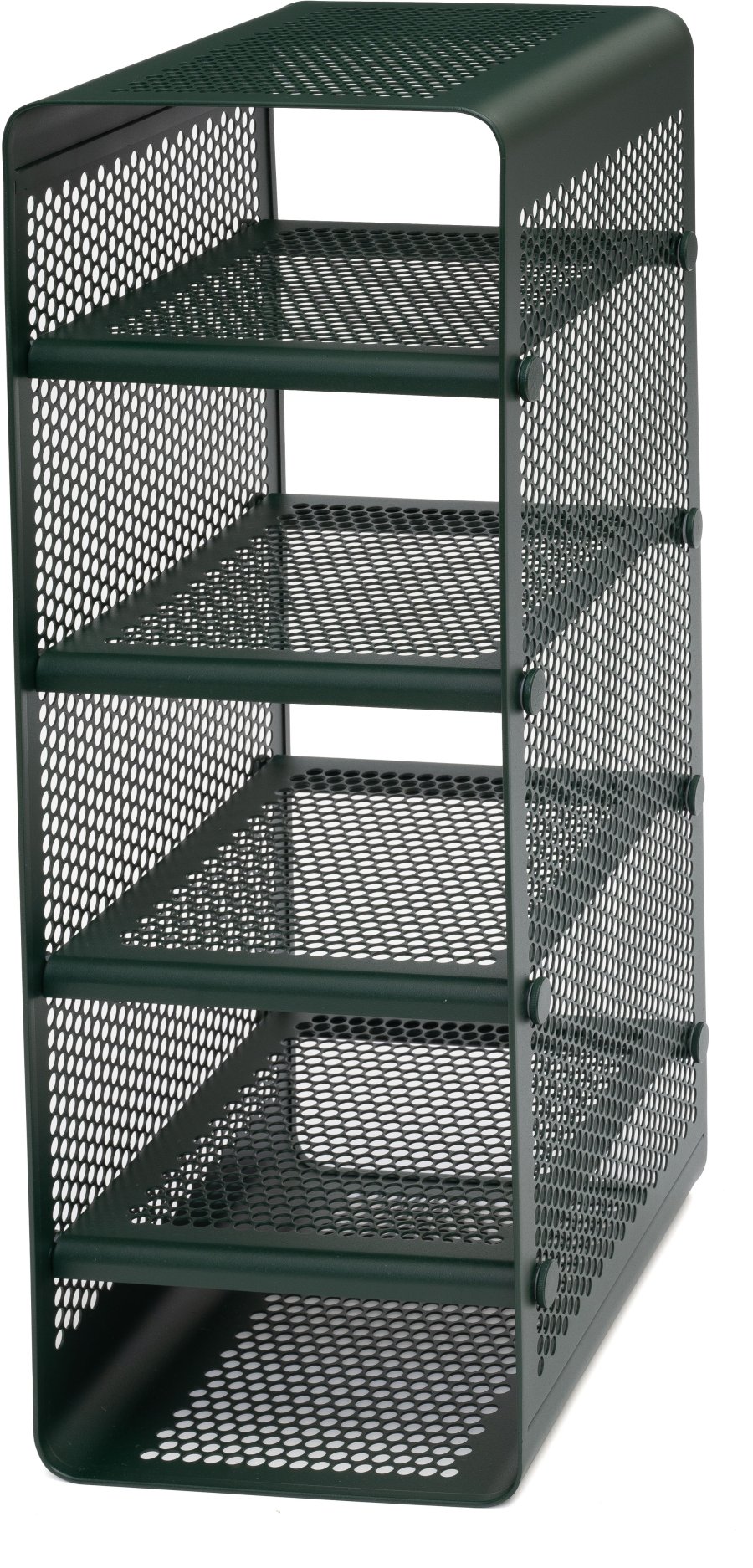 Tica Copenhagen Schuhregal 27x35x75 cm, Dunkelgrün