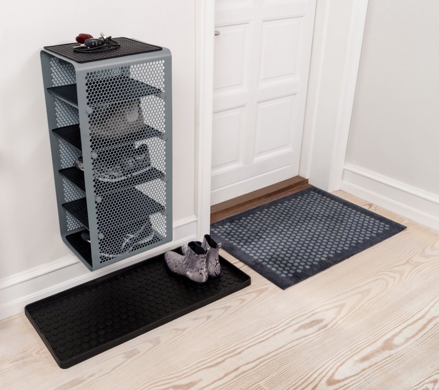 Tica Copenhagen Schuhregal 27x35x75 cm, Stahlgrau