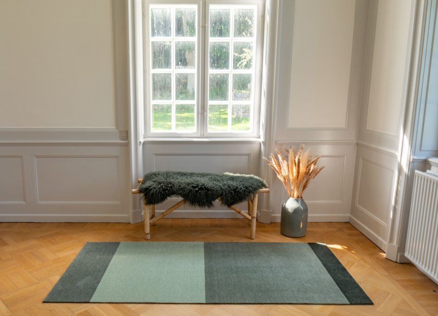 Tica Copenhagen Stripes Horizontal Matte 90x200 cm, Grn