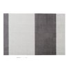 Tica Copenhagen Stripes Horisontal Gulvmtte 90x130 cm, Steelgrey/Lysegr
