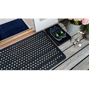 Tica Copenhagen Dot Smudsmåtte 60x90 cm, Sort