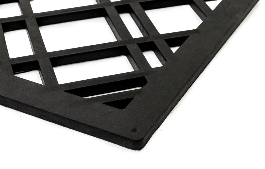 Tica Copenhagen Lines Drmtte 45x75 cm, Sort