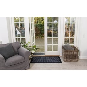 Tica Copenhagen Dot Smudsmåtte 60x90 cm, Sort
