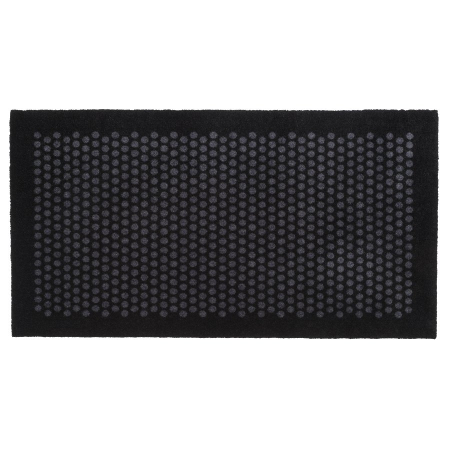 Tica Copenhagen Dot Smudsmtte 67x120 cm, Sort