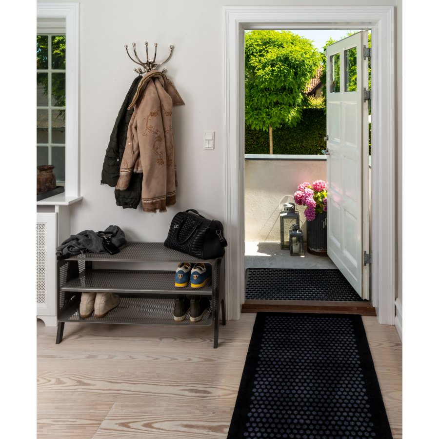 Tica Copenhagen Dot Smudsmtte 67x150 cm, Sort