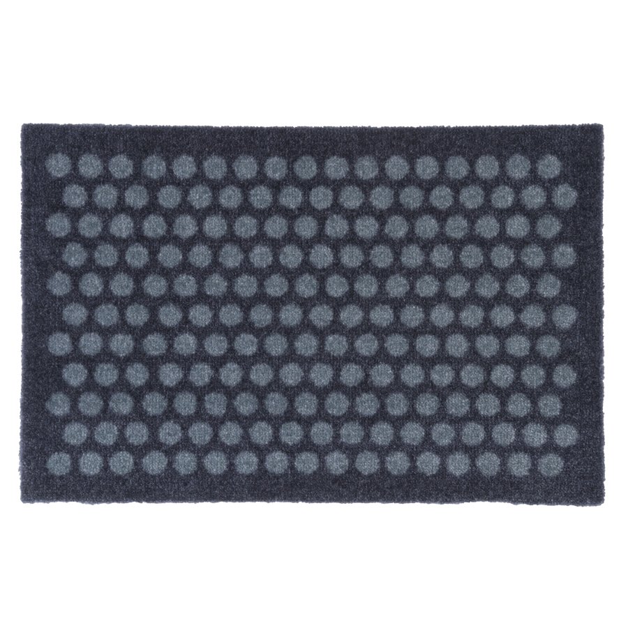 Tica Copenhagen Dot Deurmat 40x60 cm, Grijs/blauw