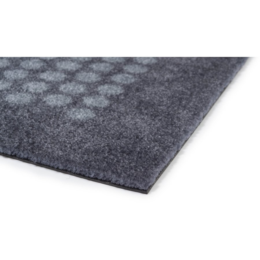 Tica Copenhagen Dot Deurmat 40x60 cm, Grijs/blauw