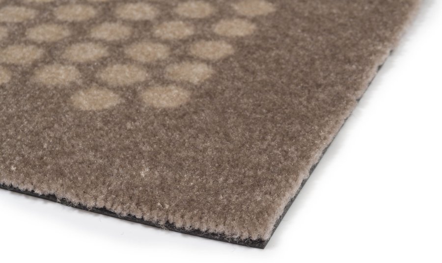 Tica Copenhagen Dot Smudsmåtte 90x130 cm, Sand