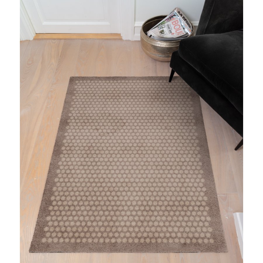 Tica Copenhagen Dot Smudsmåtte 90x130 cm, Sand