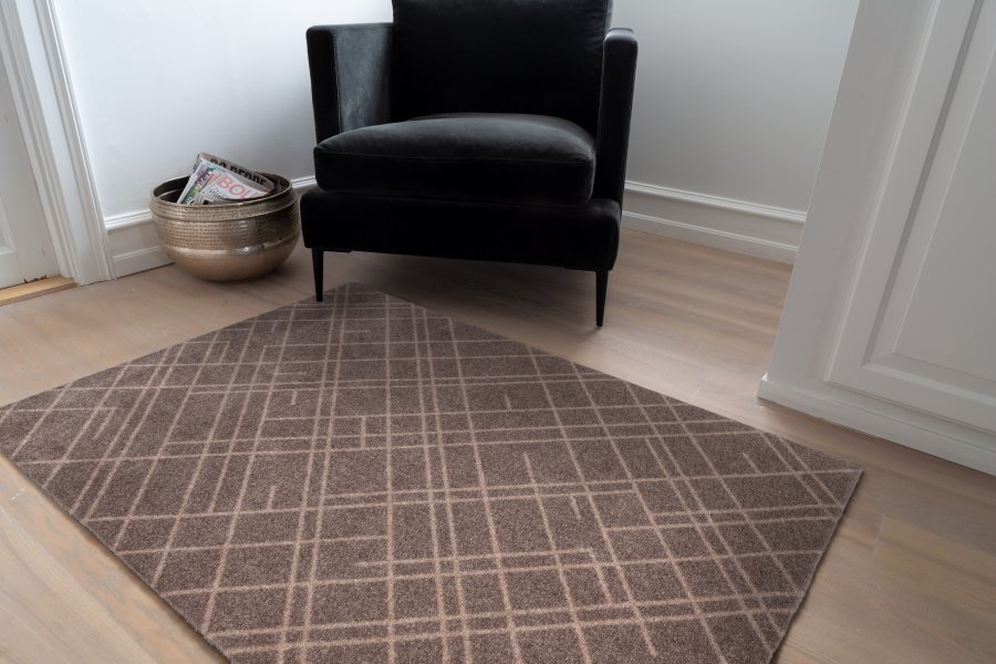 Tica Copenhagen Lines Matte 90x130 cm, Sand/Beige