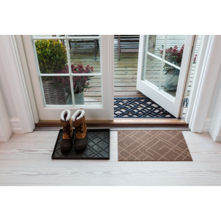 Tica Copenhagen Lines Drmtte 40x60 cm, Sand/Beige
