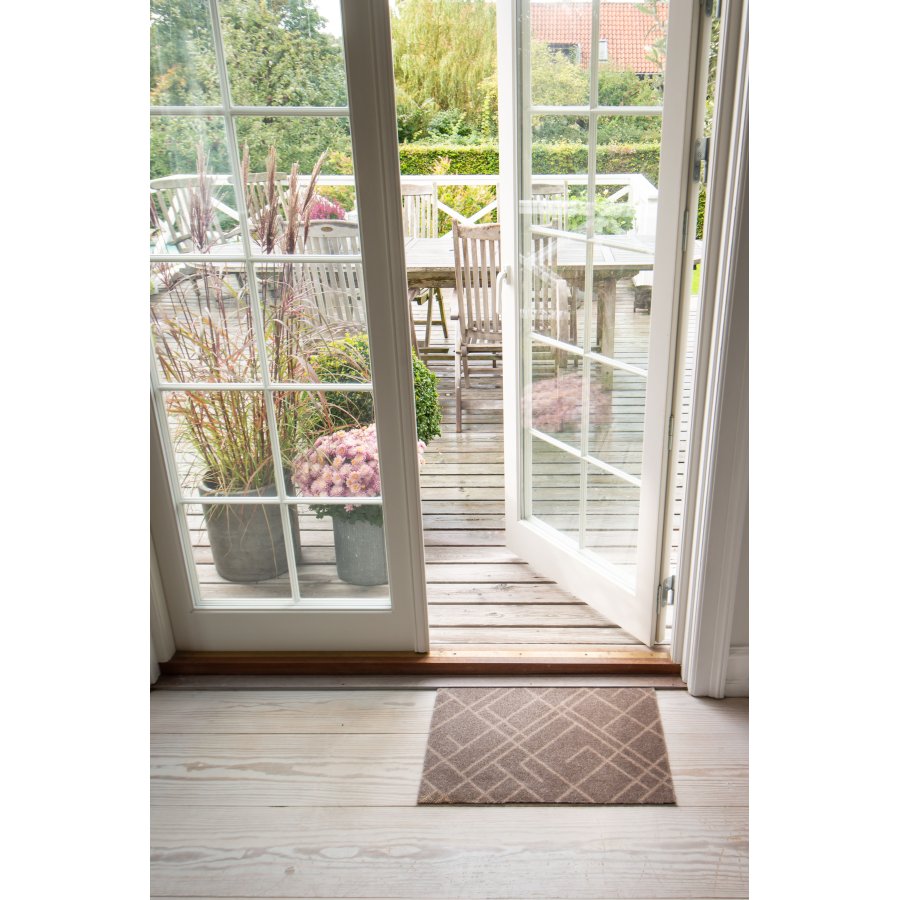 Tica Copenhagen Lines Drmtte 40x60 cm, Sand/Beige