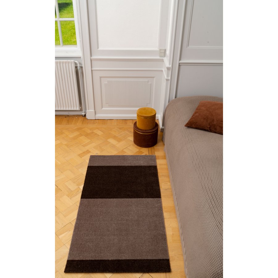 Tica Copenhagen Stripes Horizontal Matte 67x120 cm, Sand/Braun