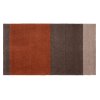 Tica Copenhagen Stripes Horizontal Matte 67x120 cm, Sand/Braun/Terracotta