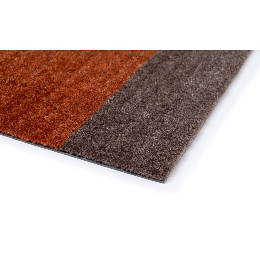 Tica Copenhagen Stripes Horizontal Matte 67x120 cm, Sand/Braun/Terracotta
