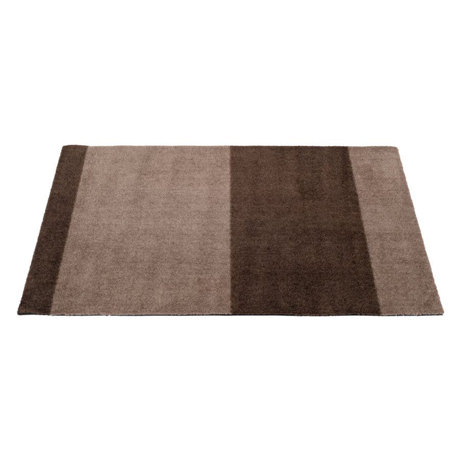 Tica Copenhagen Stripes Horisontal Gulvmtte 60x90 cm, Sand/Brun
