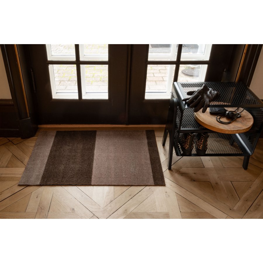 Tica Copenhagen Stripes Horisontal Gulvmtte 60x90 cm, Sand/Brun